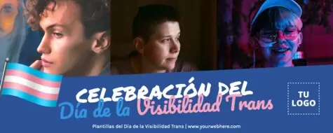 Edita pósters de la Visibilidad Trans