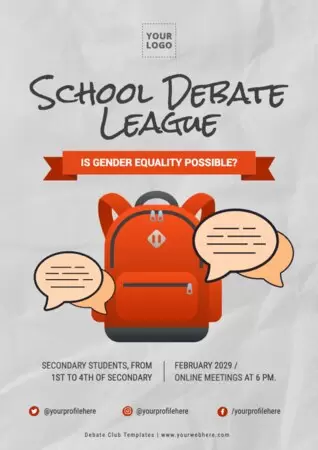 Edit a Debate banner