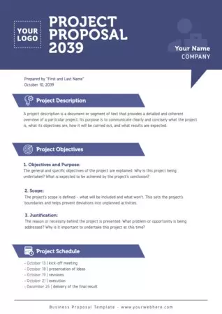 Edit a Business Proposal