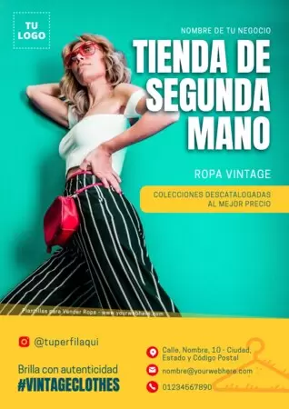 Edita un flyer de Bolsos