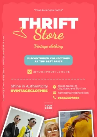 Bearbeite ein Flyer für Juweliere