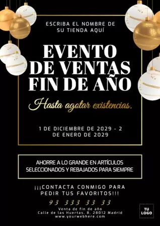 Edita un banner de Fin de Año