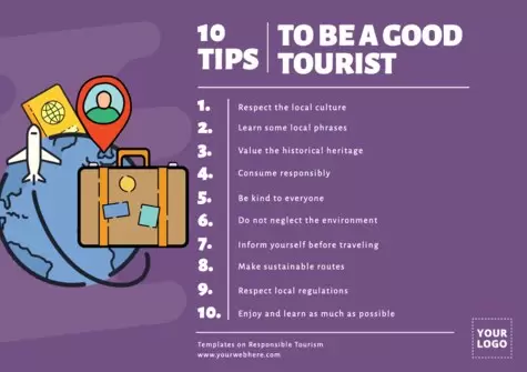 Edit a Welcome Tourism sign