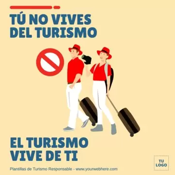 Edita un cartel de protesta