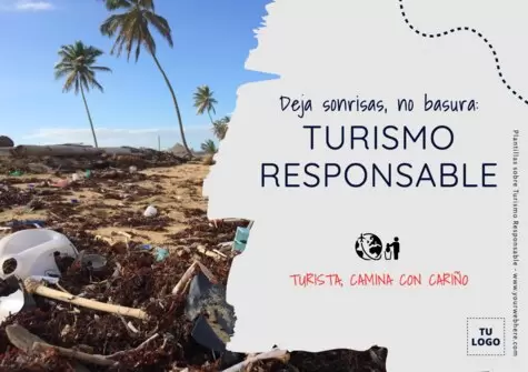 Edita un cartel de Turismo