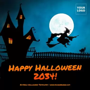 Edit a Halloween card