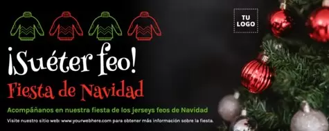 Editar una invitación del Jersey Feo