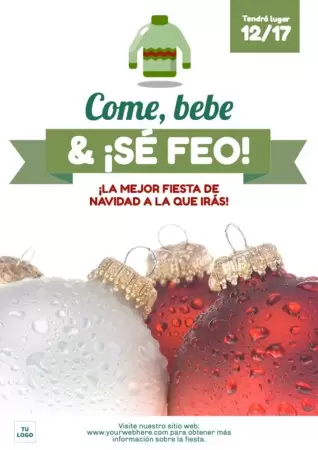 Editar una invitación del Jersey Feo