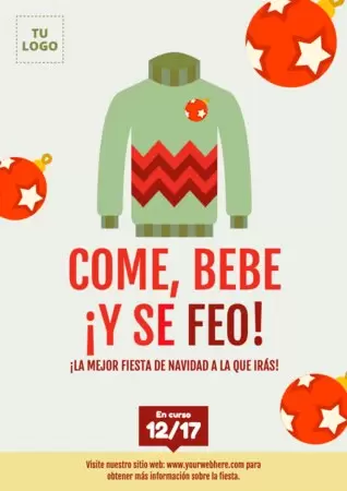 Editar una invitación del Jersey Feo