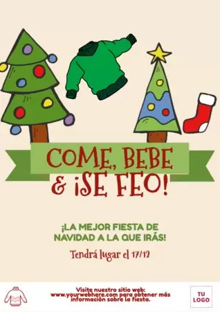 Editar una invitación del Jersey Feo