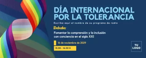 Edita un cartel de Tolerancia