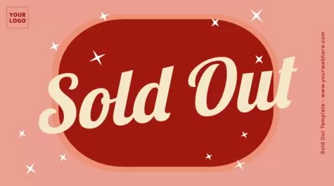 Edit a Sold out sign