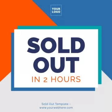 Edit a Sold out sign