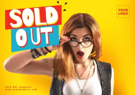 Edit a Sold out sign