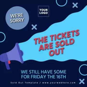 Edit a Sold out sign