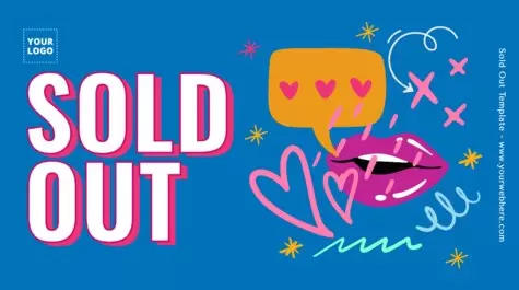 Edit a Sold out sign