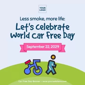 Edit a Free Car Day banner