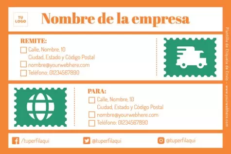 Edita una Etiqueta de Paquete