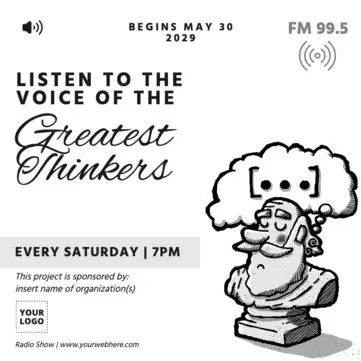 Edit a Radio show poster