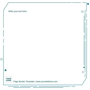 Edit a Paper Border template