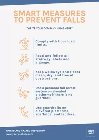 Edit a workplace hazard poster