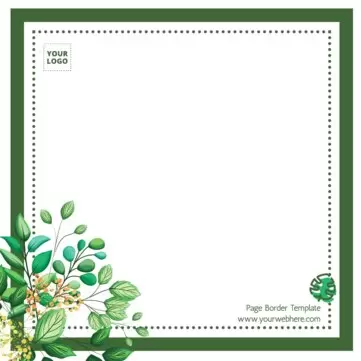 Edit a Paper Border template