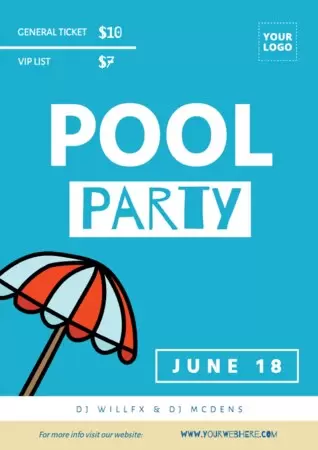Editar um projeto de Pool Party