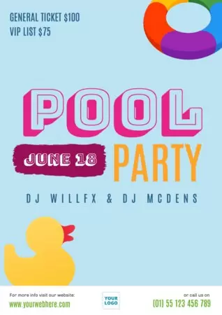 Editar um projeto de Pool Party
