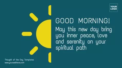 Edit a short Thought of the Day