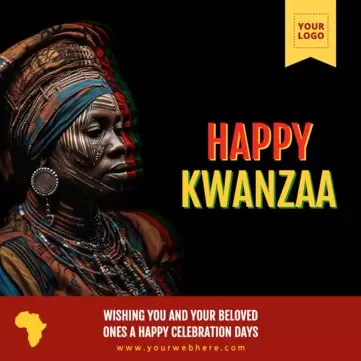 Edit a Kwanzaa design