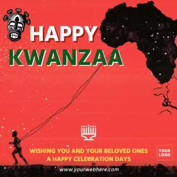 Edit a Kwanzaa design
