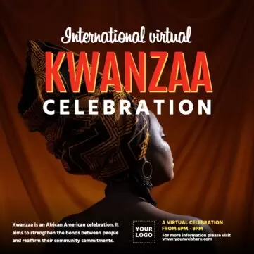 Edit a Kwanzaa design