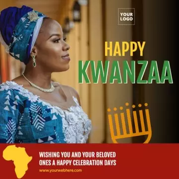 Edit a Kwanzaa design