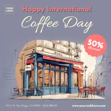 Modifier un design pour la Journée du Café