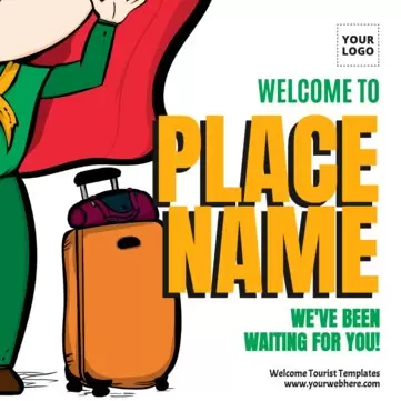 Edit a Welcome Tourism sign