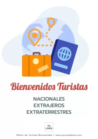 Edita un cartel de Turismo