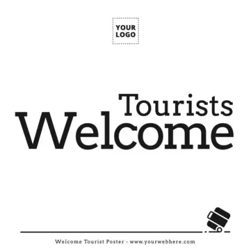 Edit a Welcome Tourism sign