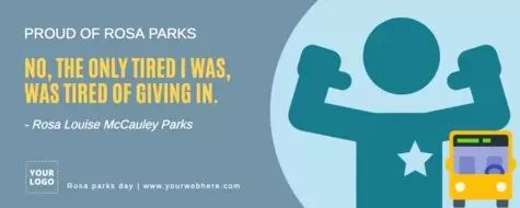 Edit a Rosa Parks template