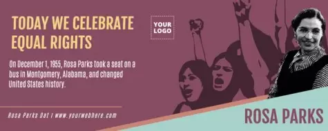 Edit a Rosa Parks template