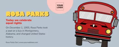 Edit a Rosa Parks template