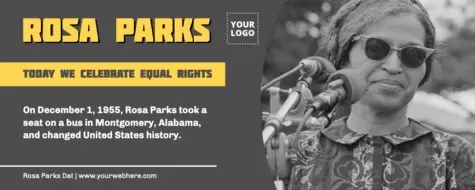 Edit a Rosa Parks template