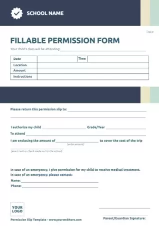 Edit a Permission Slip sample