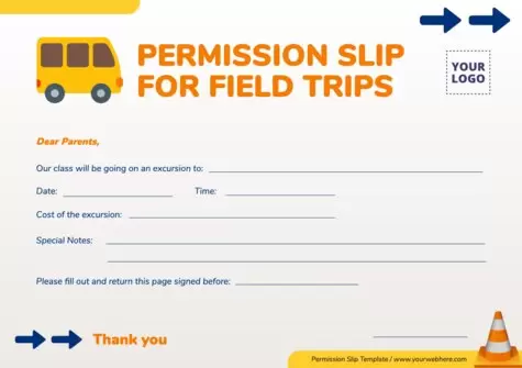 Edit a Permission Slip sample