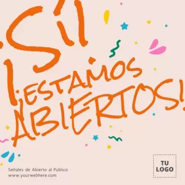 Edita un banner de Estamos de Vuelta