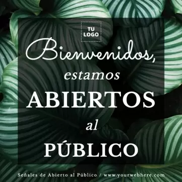 Edita un banner de Estamos de Vuelta