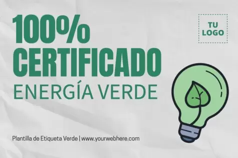 Edita una Etiqueta Verde