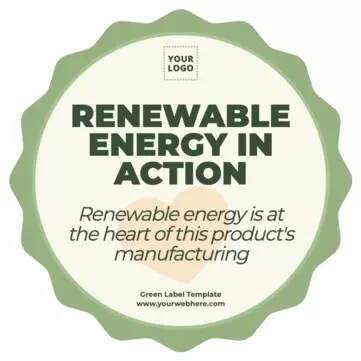 Edit a Green Energy label