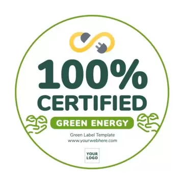 Edit a Green Energy label