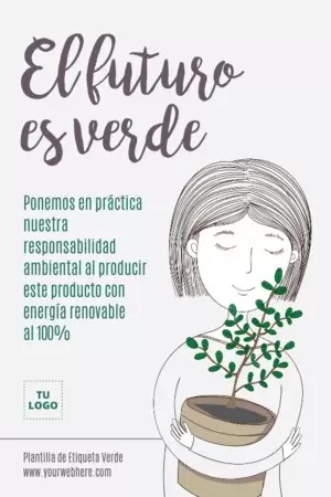 Edita una Etiqueta Verde