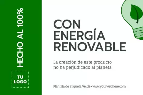 Edita una Etiqueta Verde